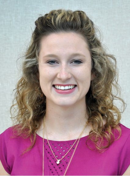 Savannah Steinke of Rensselaer, Ind., finished a design, marketing and branding internship at Dow AgroSciences.