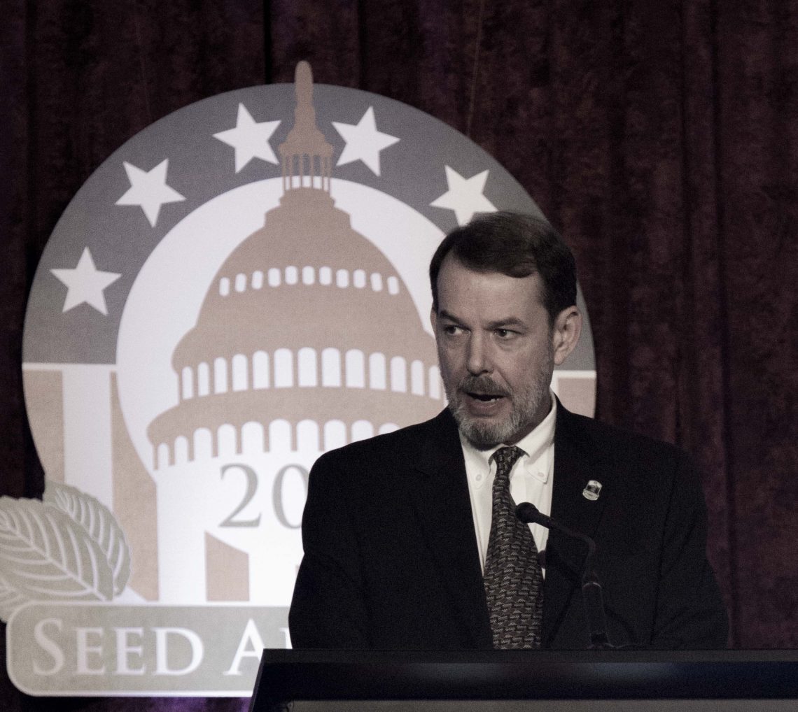 ASTA 2014/15 chairman John Schoenecker urges the seed industry to continue advocating.