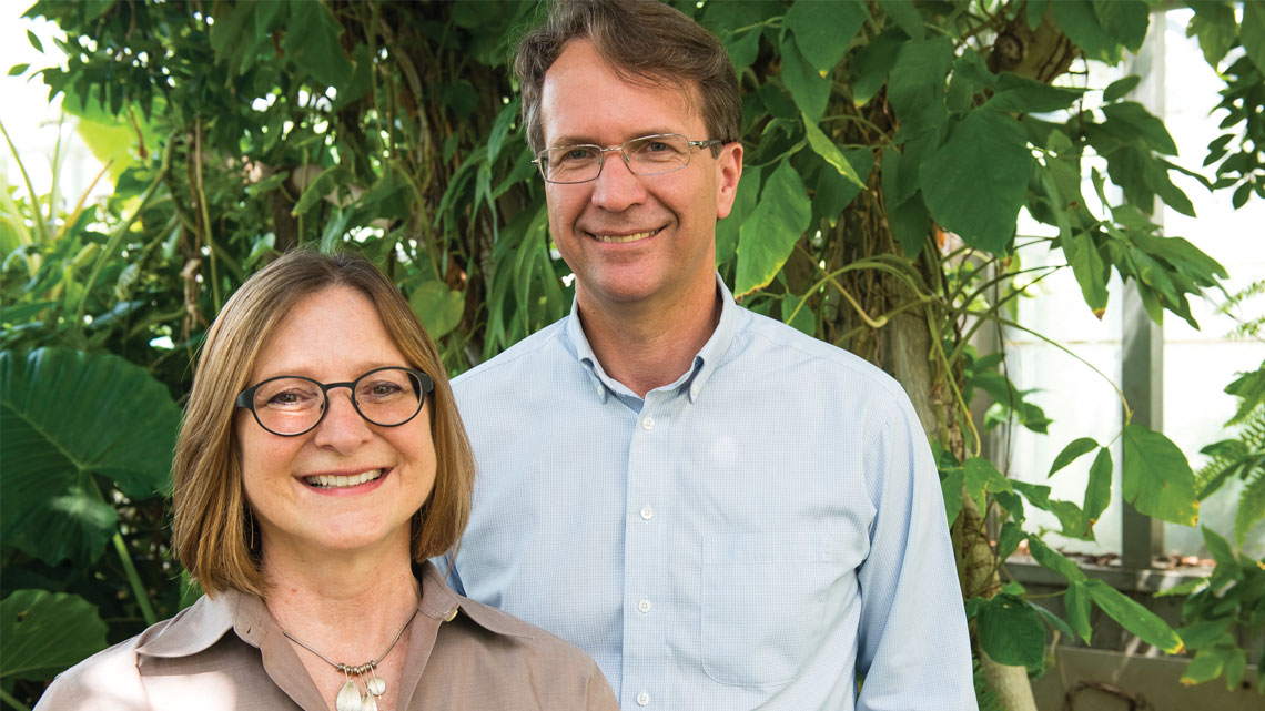 University of Missouri researchers Heidi Appel and Richard Cocroft