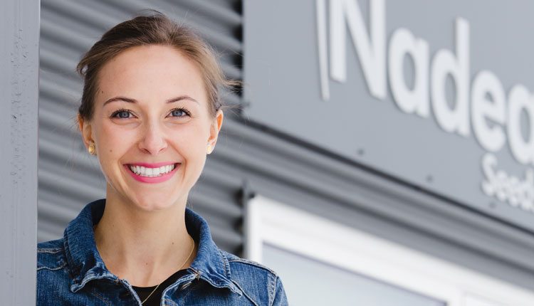 As vice-president of Nadeau Seed, Kara Nadeau heads up the sales and marketing for her family's seed business. While she has learned a great deal from working with her parents, Nadeau values new educational opportunities to continue her growth.