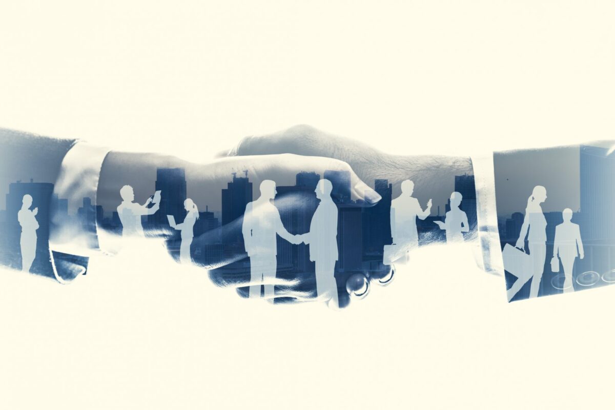 Solid Partnership Image Strength in Partnerships