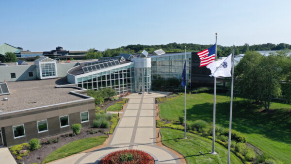 A photo of Corteva's U.S. headquarters located in Indiana.