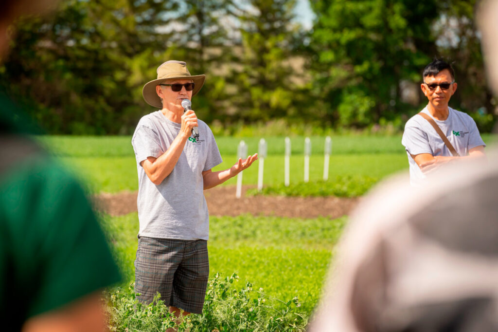 Tom Warkentin is the breeder behind CDC Meadow.