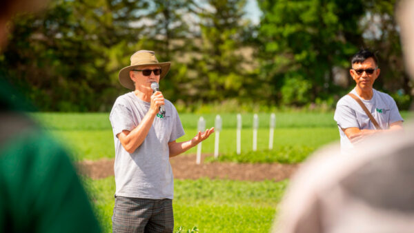Tom Warkentin is the breeder behind CDC Meadow.