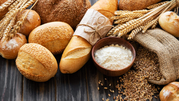 Assortment of baked bread
